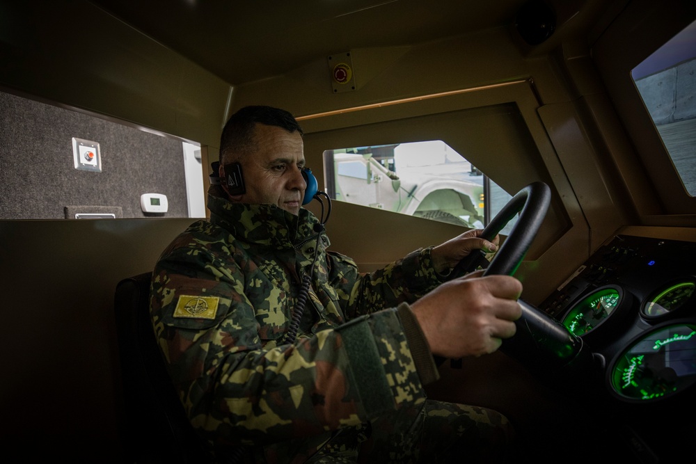 Albanian Senior Enlisted Soldiers visit with New Jersey National Guard counterparts