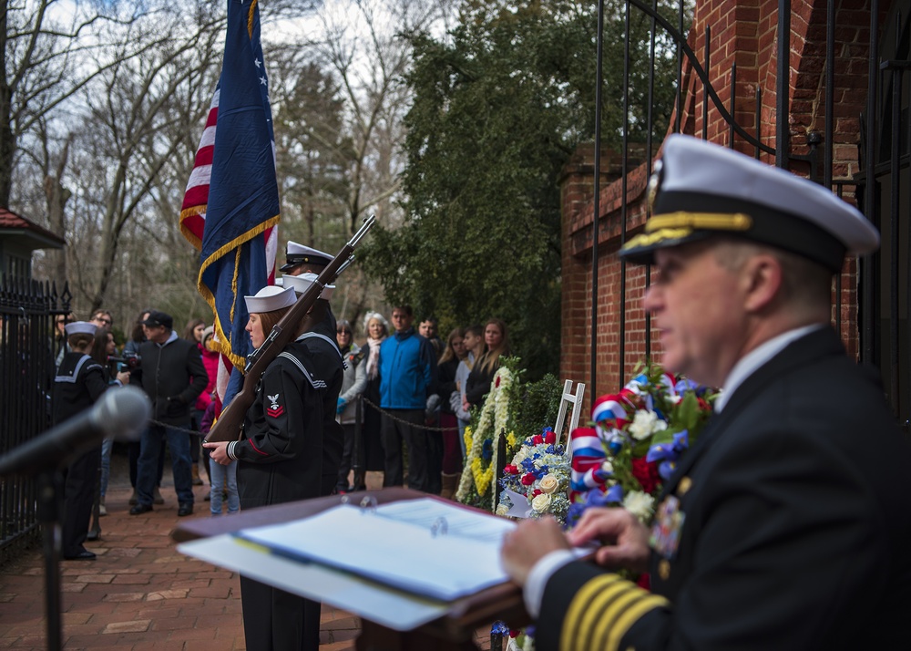 George Washington Bithday Ceremony