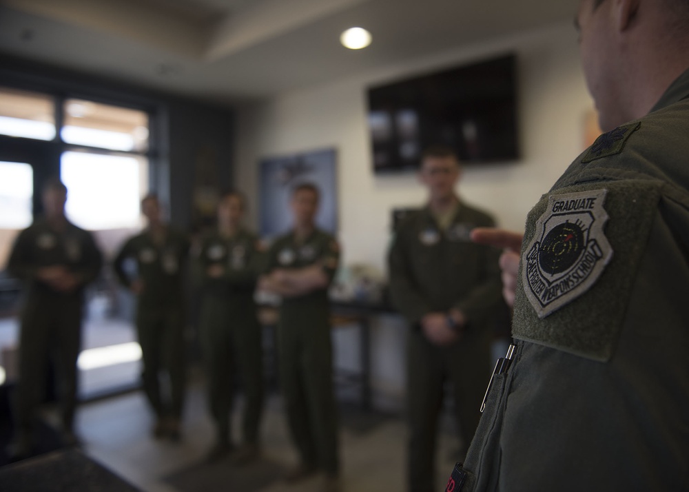 AF Academy cadets visit Nellis AFB