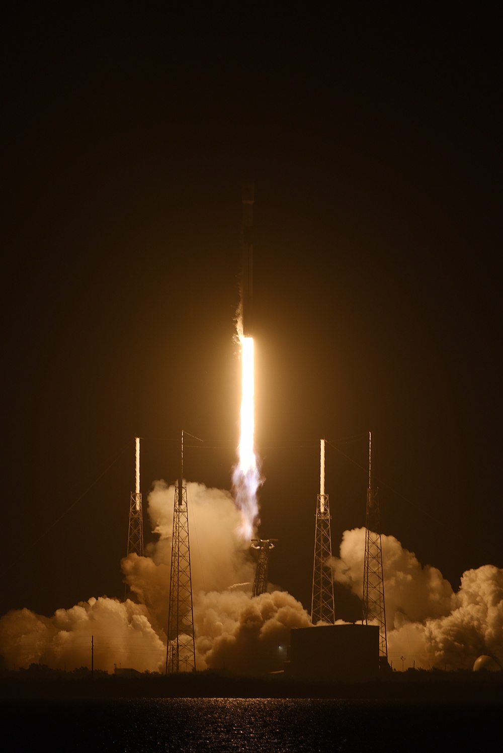 SpaceX Falcon 9 rocket launches from Cape Canaveral