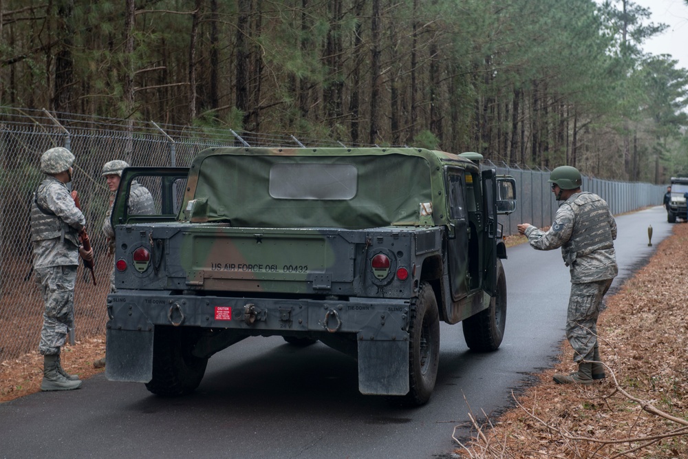 4th CES conducts convoy exercise