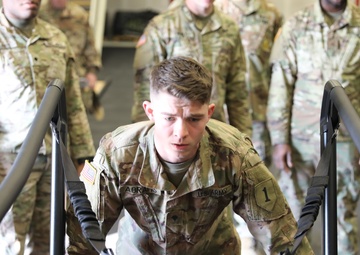 Soldiers assist with renovation