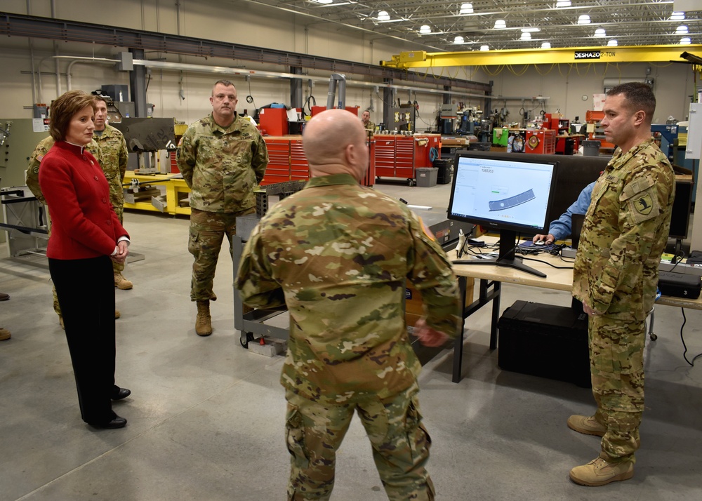 U.S. Rep. Vicky Hartzler visit Missouri National Guard AVCRAD