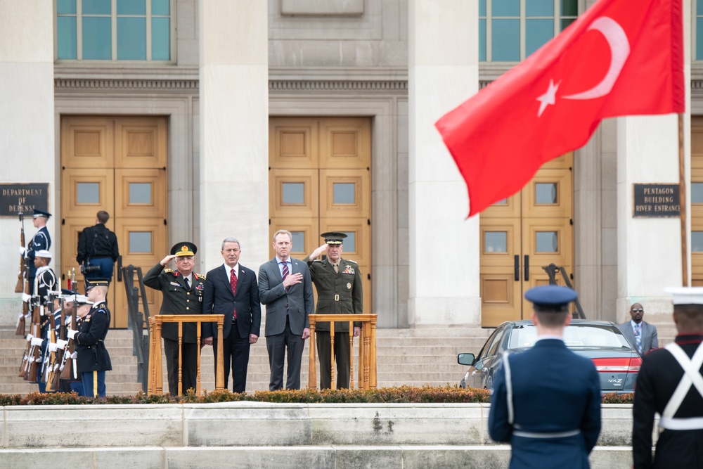 A/SD and CJCS host Turkish Counterparts