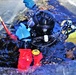 Fort McCoy firefighters practice diving under ice for rescue operations