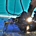 Fort McCoy firefighters practice diving under ice for rescue operations