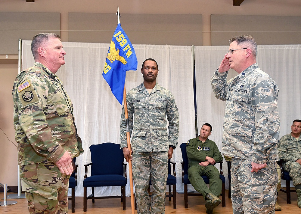 159th Fighter Wing conducts Change of Command for Medical Group
