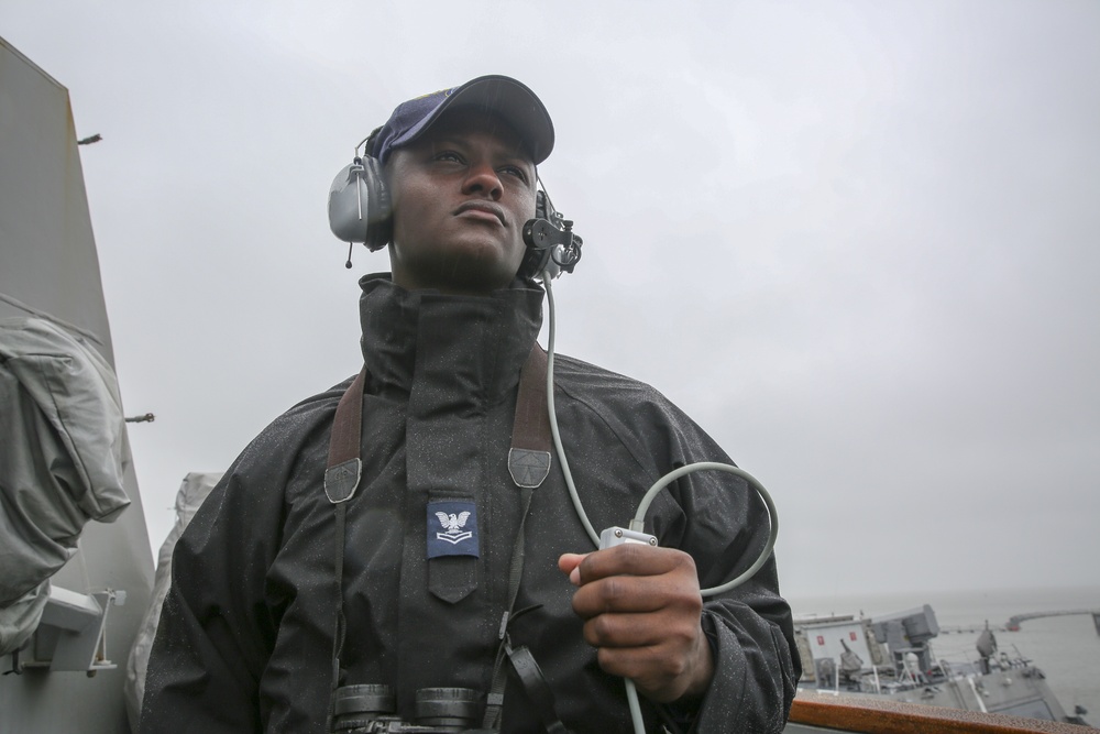 U.S. Fleet Forces Conducts Wear Test of Two-Piece Organizational Clothing Prototype