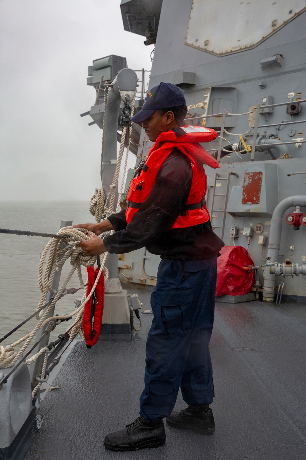 U.S. Fleet Forces Conducts Wear Test of Two-Piece Organizational Clothing Prototype