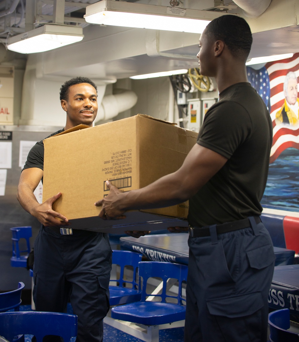 U.S. Fleet Forces Conducts Wear Test of Two-Piece Organizational Clothing Prototype