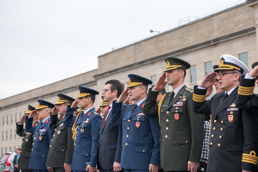 A/SD and CJCS host Turkish Counterparts