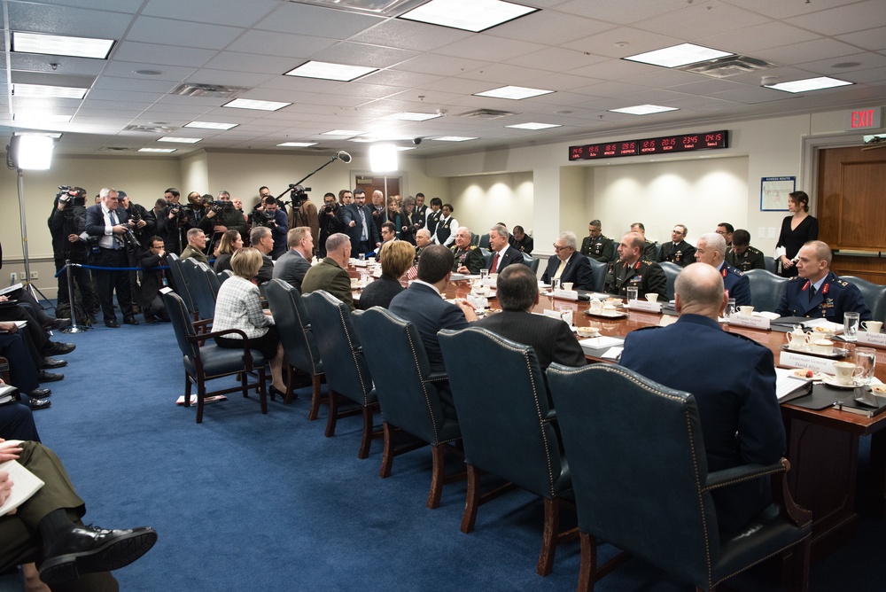 A/SD and CJCS host Turkish Counterparts