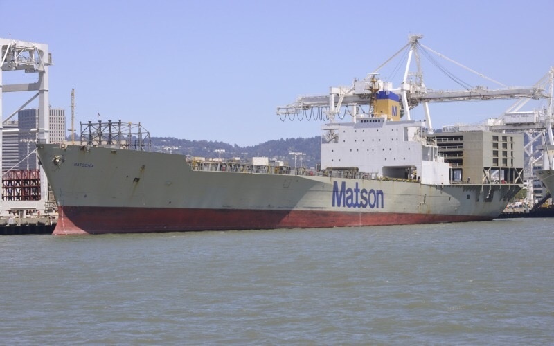 Coast Guard responds to sheen from container ship in Oakland, CA