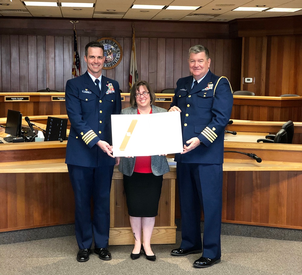 Eureka re-designated as Coast Guard City