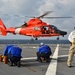 USS Blue Ridge conduct passenger transfer with U.S. Coast Guard