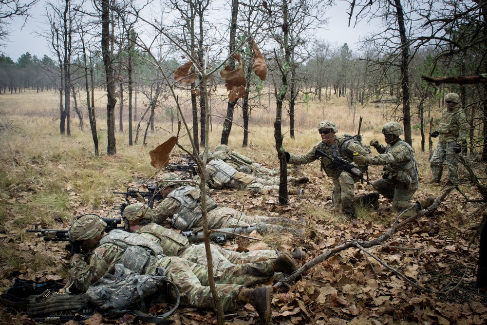 Charlie Company, 1-505th Parachute Infantry Regiment Conducts Live Fire