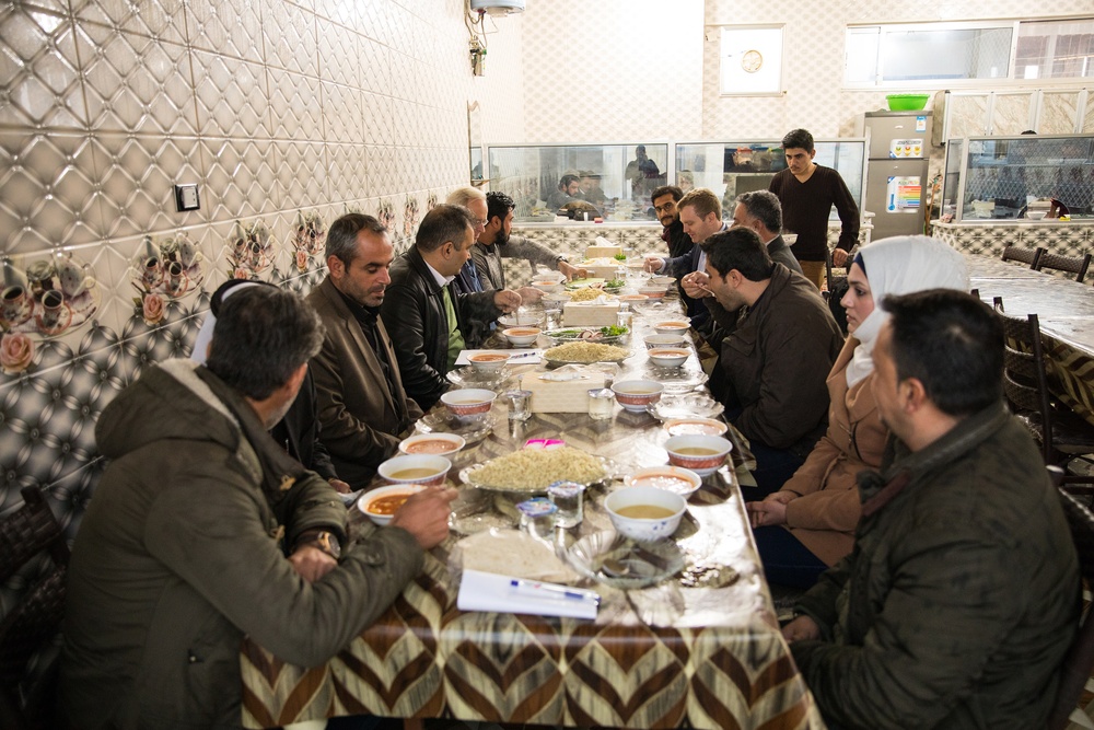 Roebuck Meets with Syrian Democratic Council Members