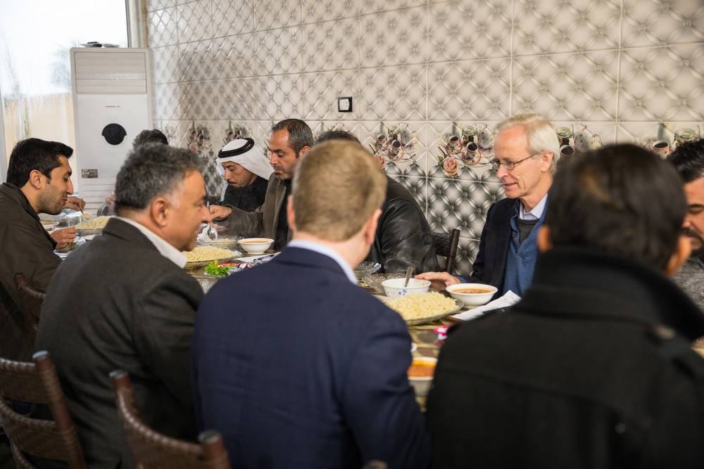 Roebuck Meets with Syrian Democratic Council Members