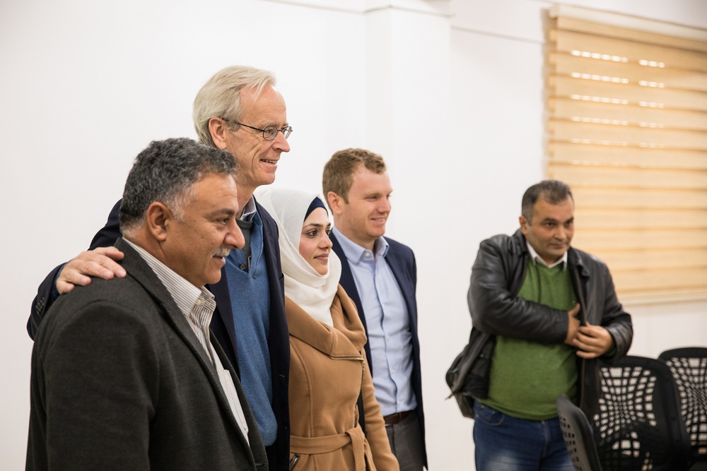 Roebuck Meets with Syrian Democratic Council Members