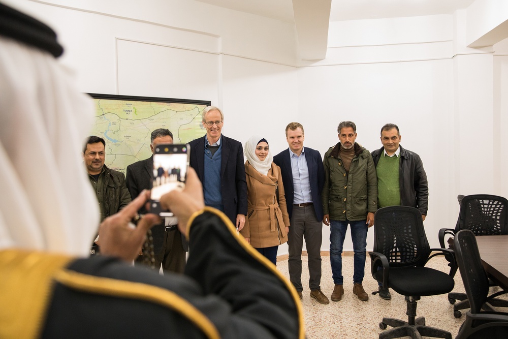 Roebuck Meets with Syrian Democratic Council Members