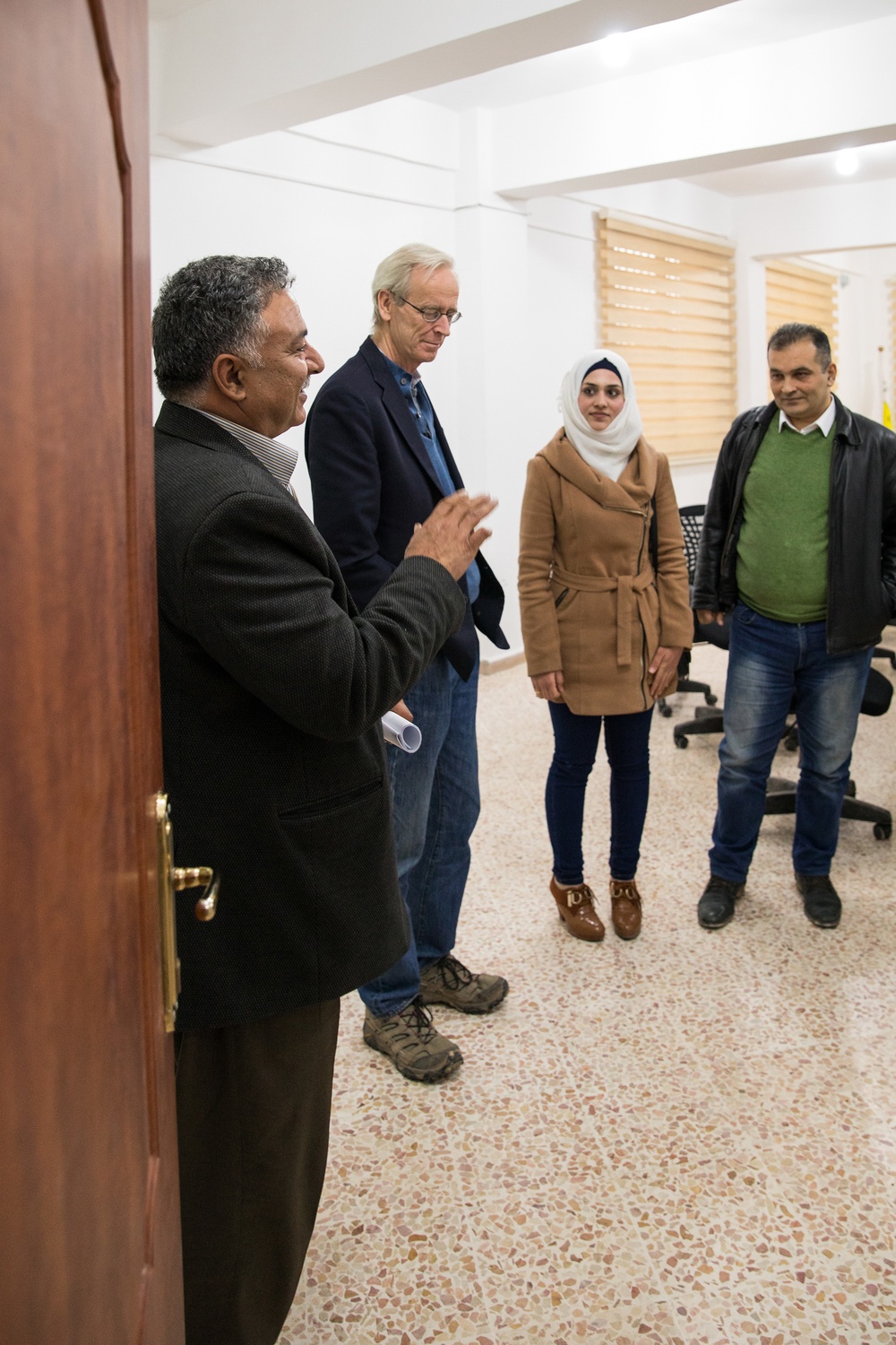 Roebuck Meets with Syrian Democratic Council Members