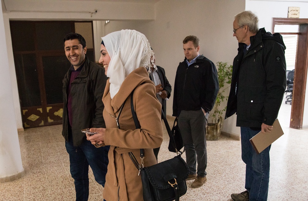 Roebuck Meets with Syrian Democratic Council Members