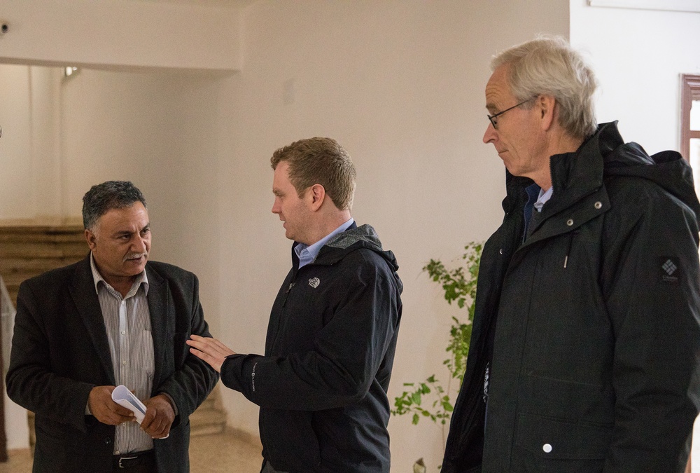 Roebuck Meets with Syrian Democratic Council Members