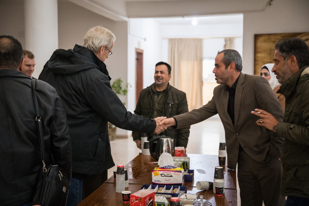 Roebuck Meets with Syrian Democratic Council Members