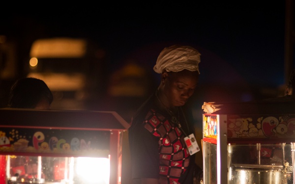 U.S. embassy hosts Flintlock 2019 movie night