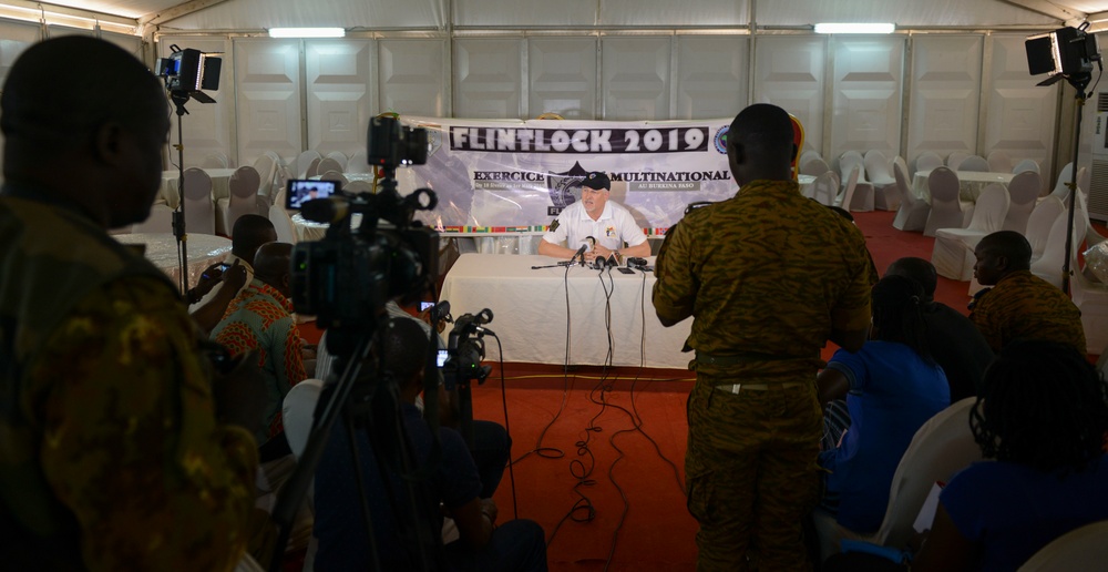Flintlock 2019 press conference