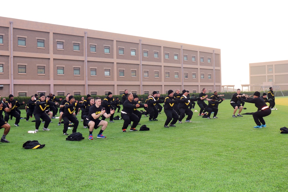 335th Signal Command (Theater) (Provisional) conducts unit physical training