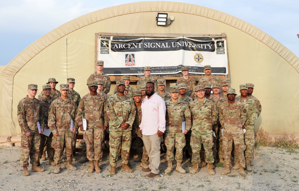 U.S. Army Central Signal University graduation ceremony