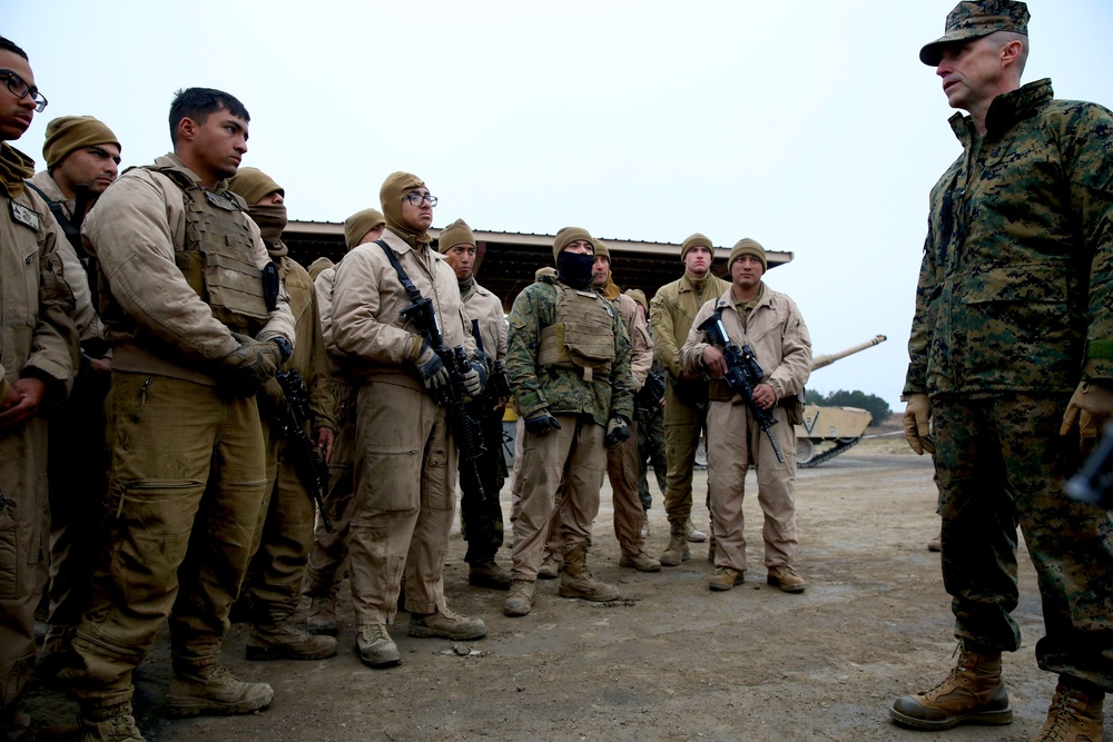 Commanding General's Visit