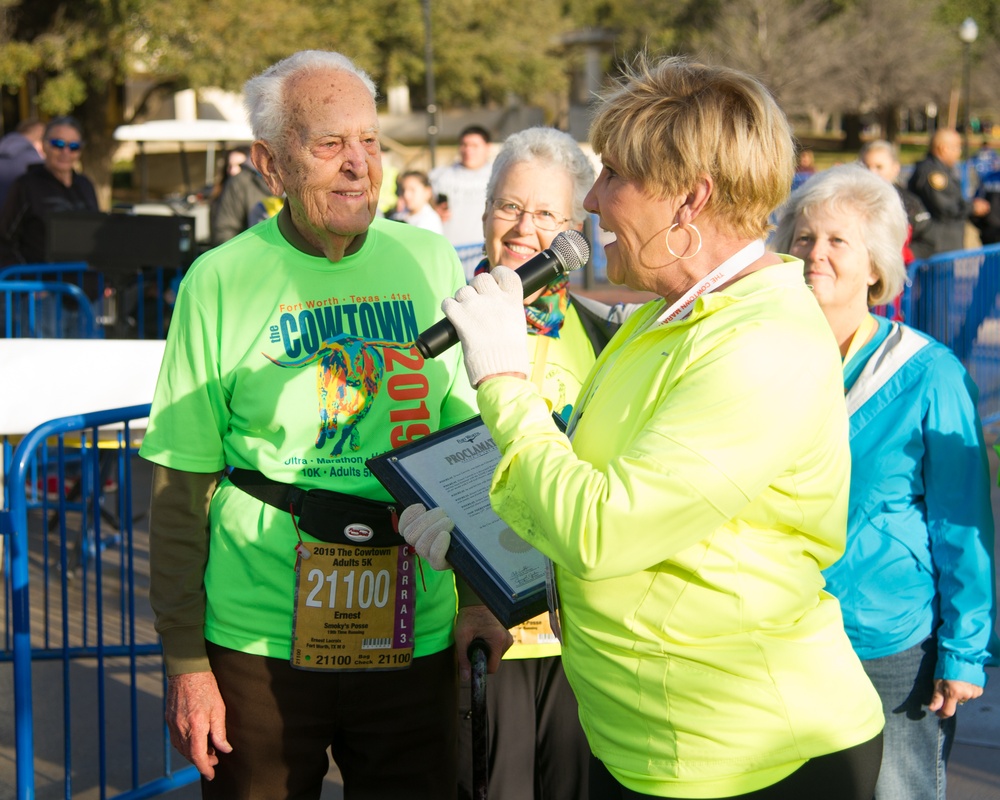 WWII Veteran Celebrates 100th Birthday with a 5K