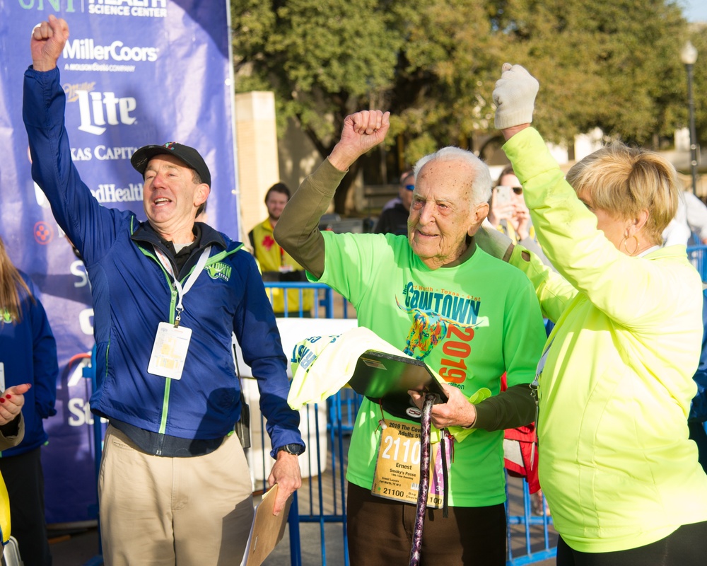 WWII Veteran Celebrates 100th Birthday with a 5K