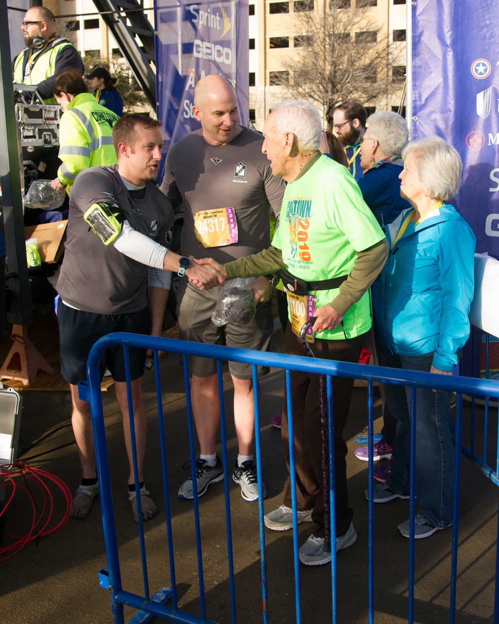 WWII Veteran Celebrates 100th Birthday with a 5K