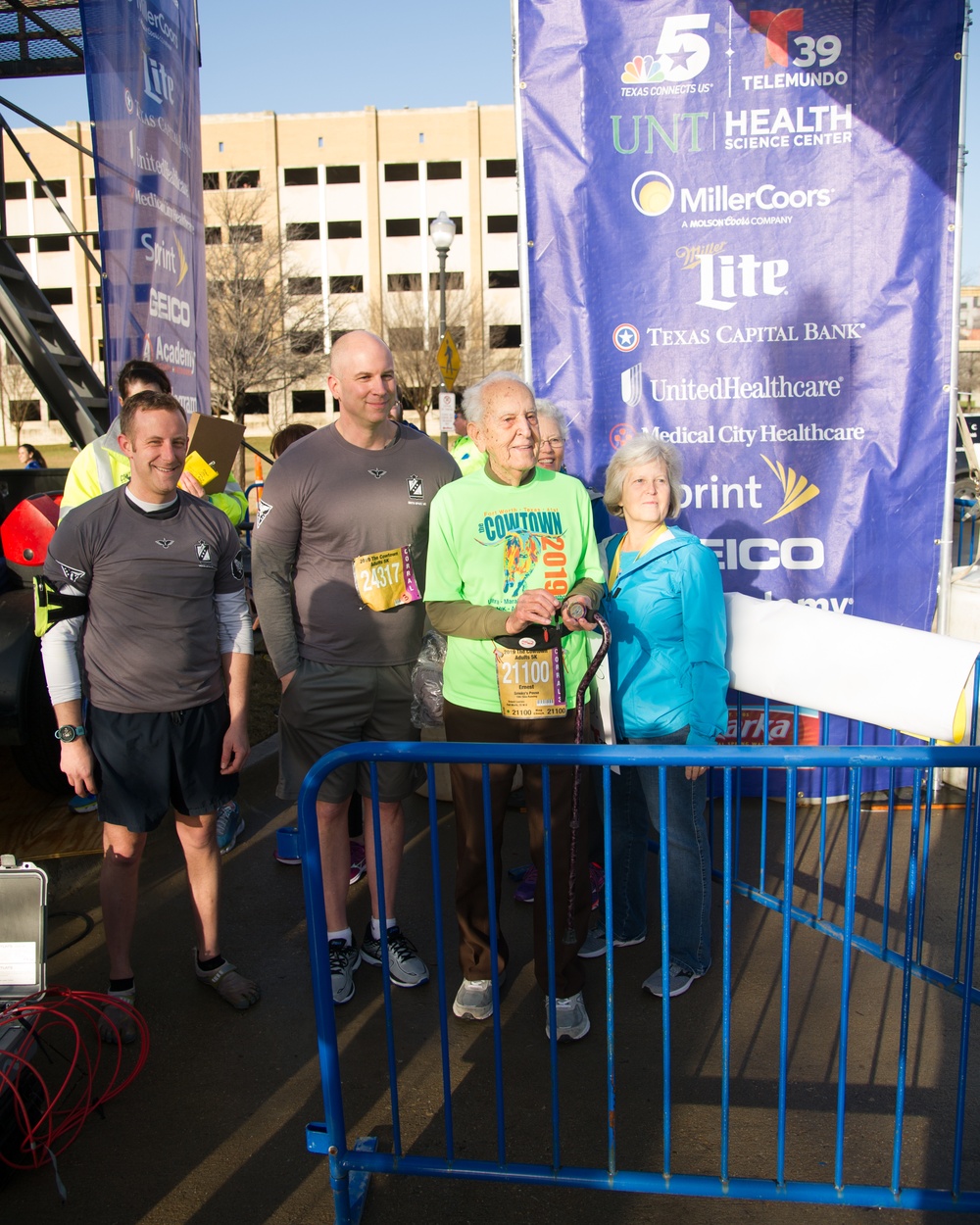 WWII Veteran Celebrates 100th Birthday with a 5K