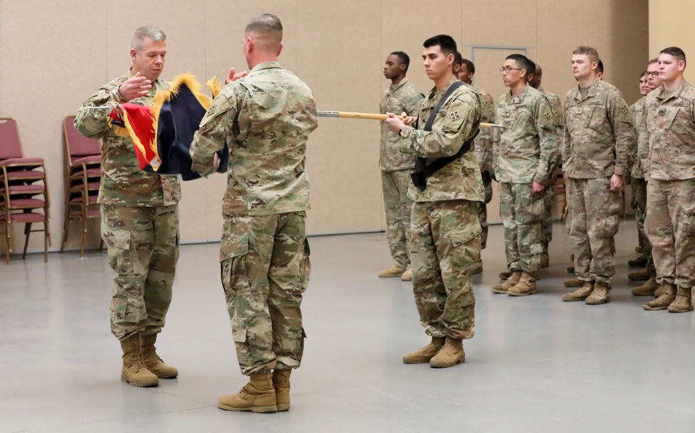 3rd Brigade Combat Team Cases Colors in Preparation for Kuwait Deployment