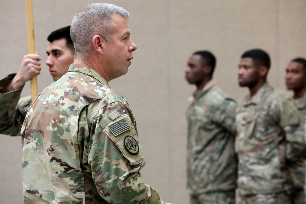 3rd Brigade Combat Team Cases Colors in Preparation for Kuwait Deployment