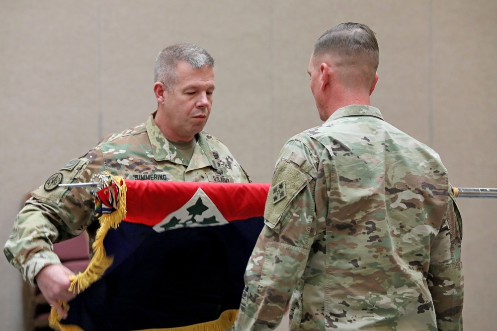 3rd Brigade Combat Team Cases Colors in Preparation for Kuwait Deployment