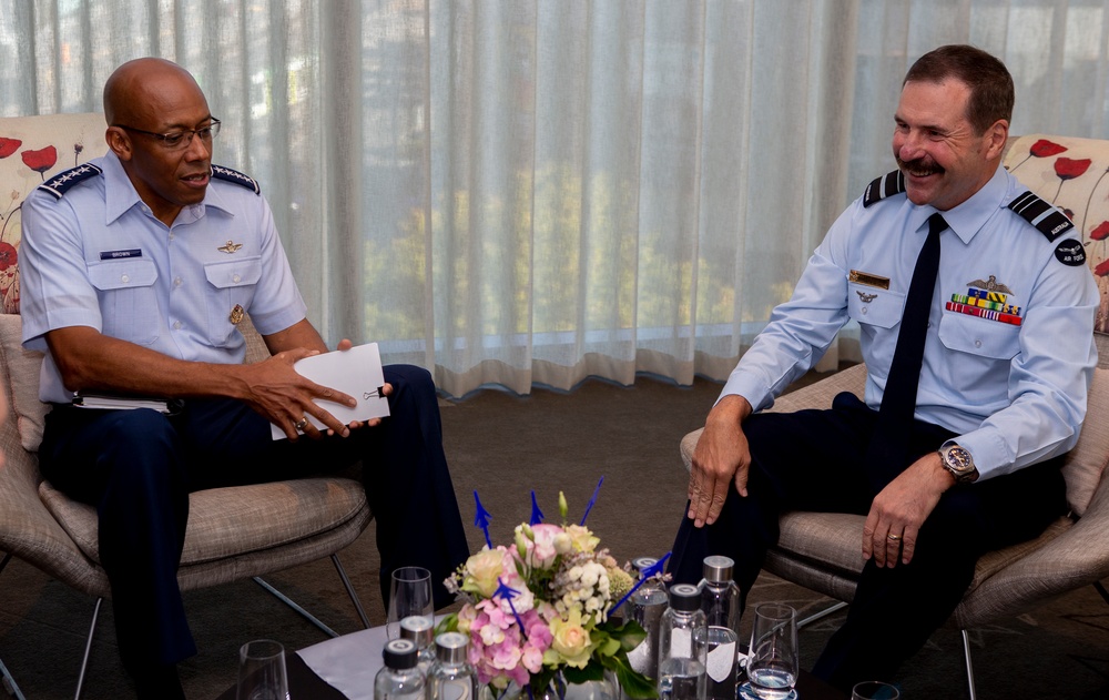 COMPACAF meets with international Air Force leaders