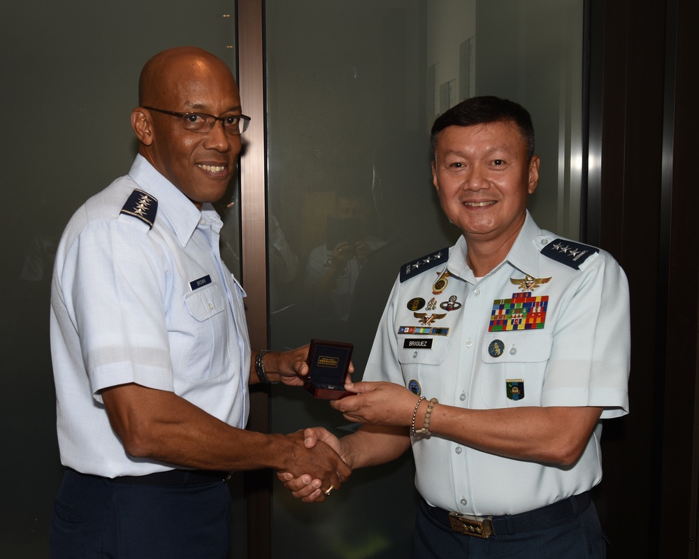 COMPACAF meets with international Air Force leaders
