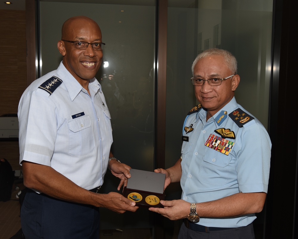 COMPACAF meets with international Air Force leaders