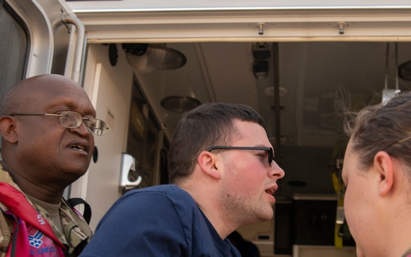 386 EMDG hone skills during MASCAL exercise