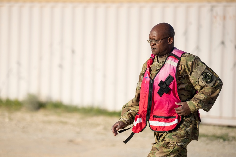 386 EMDG hone skills during MASCAL exercise