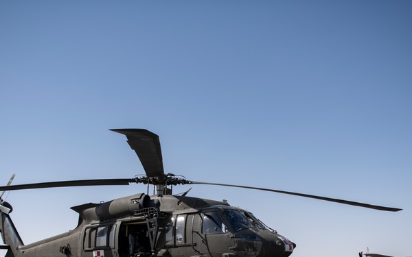 386 EMDG participate in Medevac 101 training