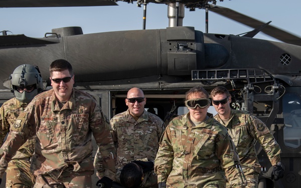 386 EMDG participate in Medevac 101 training