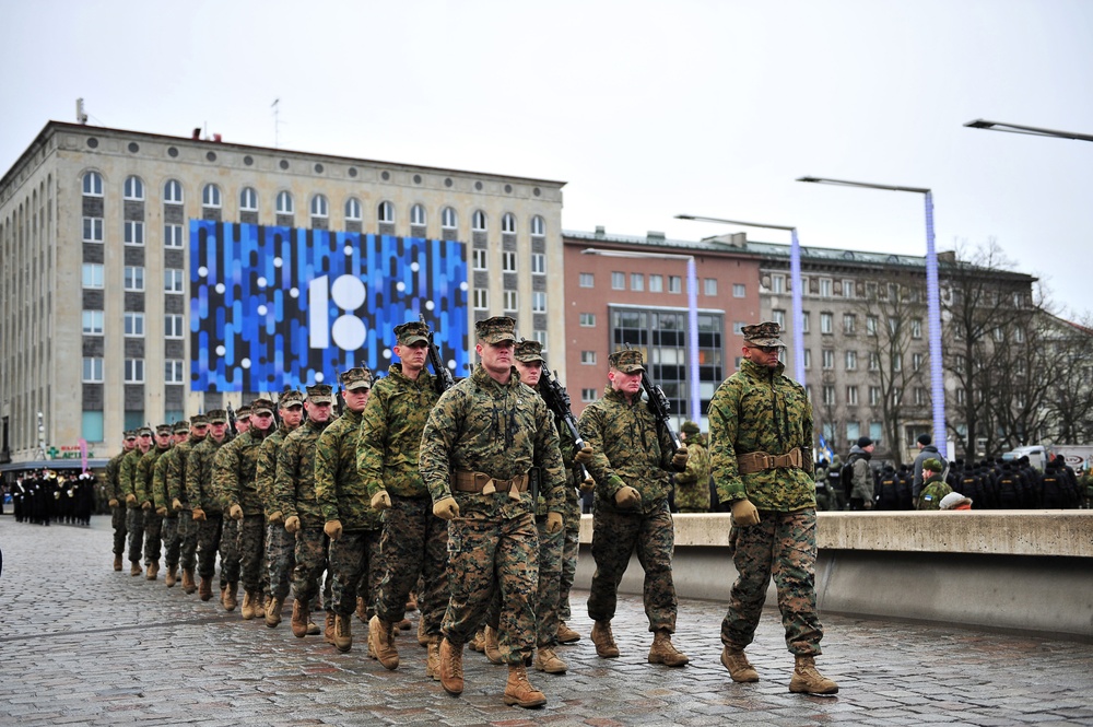 Estonia Independence Day parade