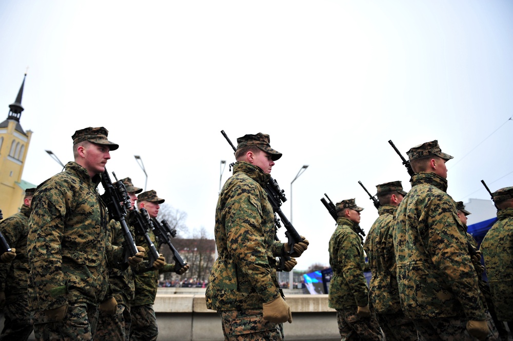 Estonia Independence Day parade