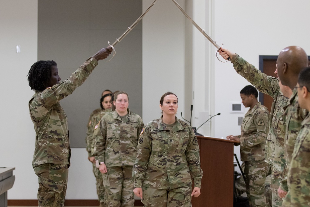 U.S. Army Reserve Legal Command Hosts NCO induction ceremony